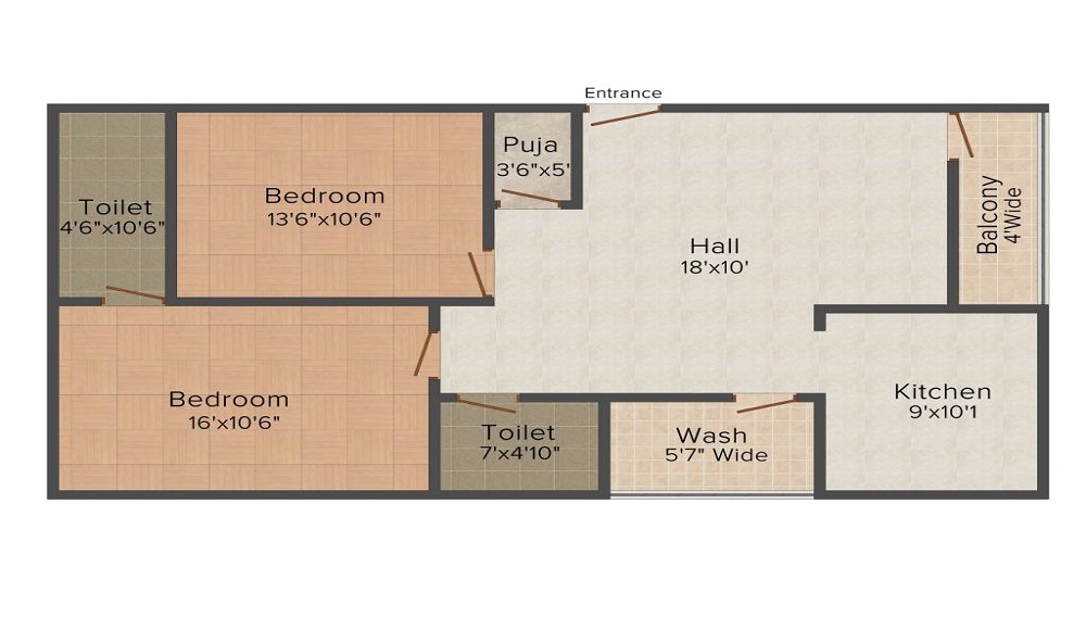 RV Mrinalini Floor Plan