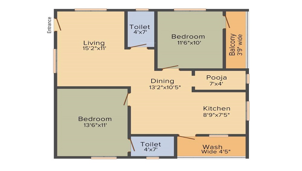 Prem Sarovar Floor Plan