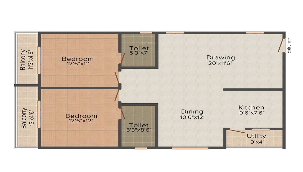 Niharika Exotica Floor Plan