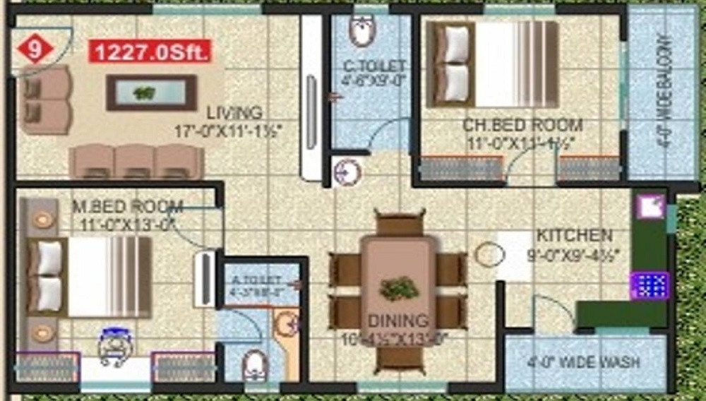 Green The Hive Floor Plan