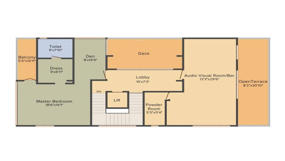 GoldFish Zresta Floor Plan
