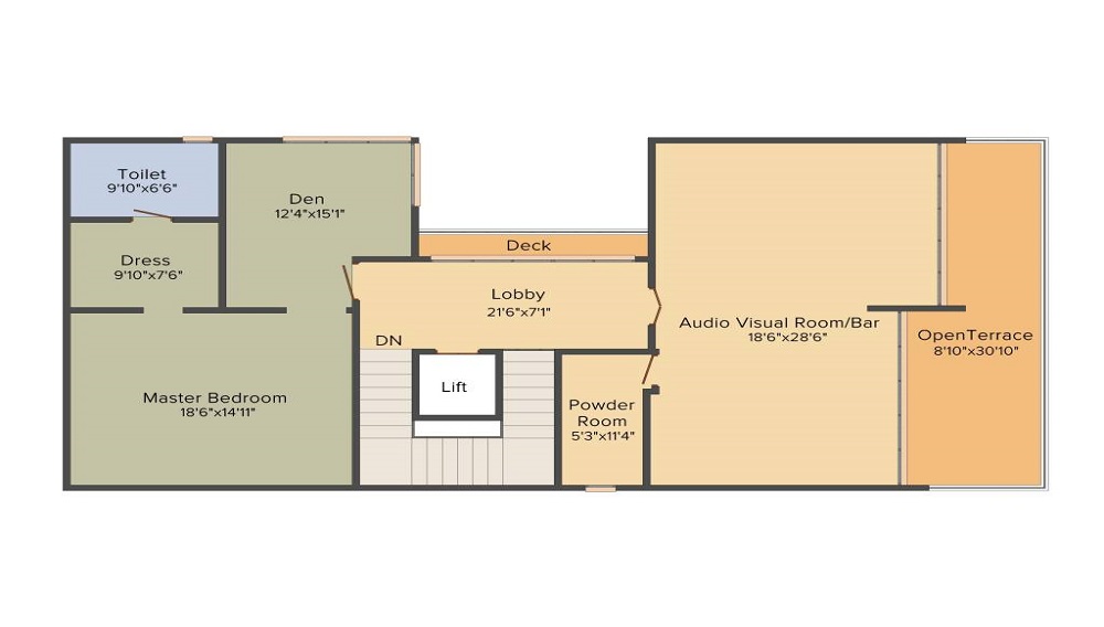 GoldFish Zresta Floor Plan