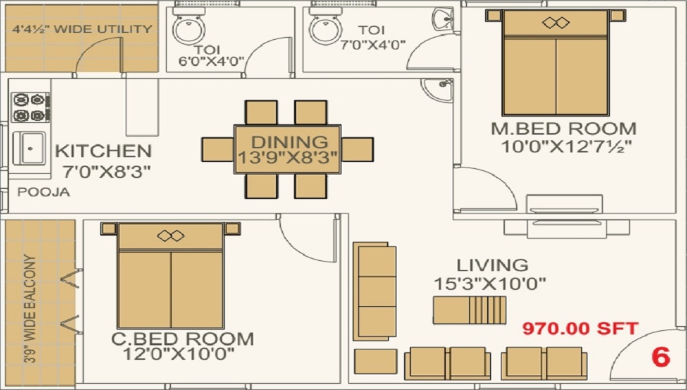 NSK Exotica Floor Plan