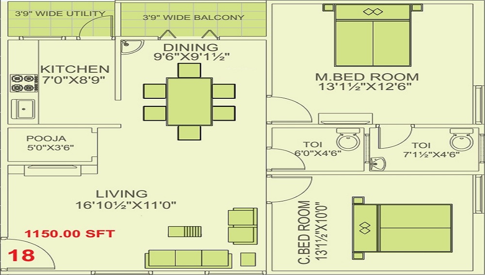 NSK Exotica Floor Plan