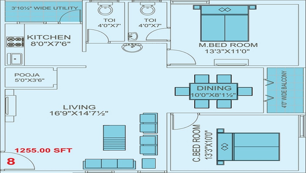 NSK Exotica Floor Plan