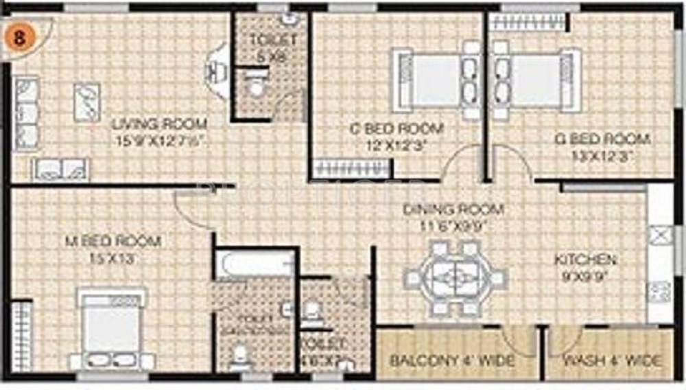 Koven Surya Towers Floor Plan