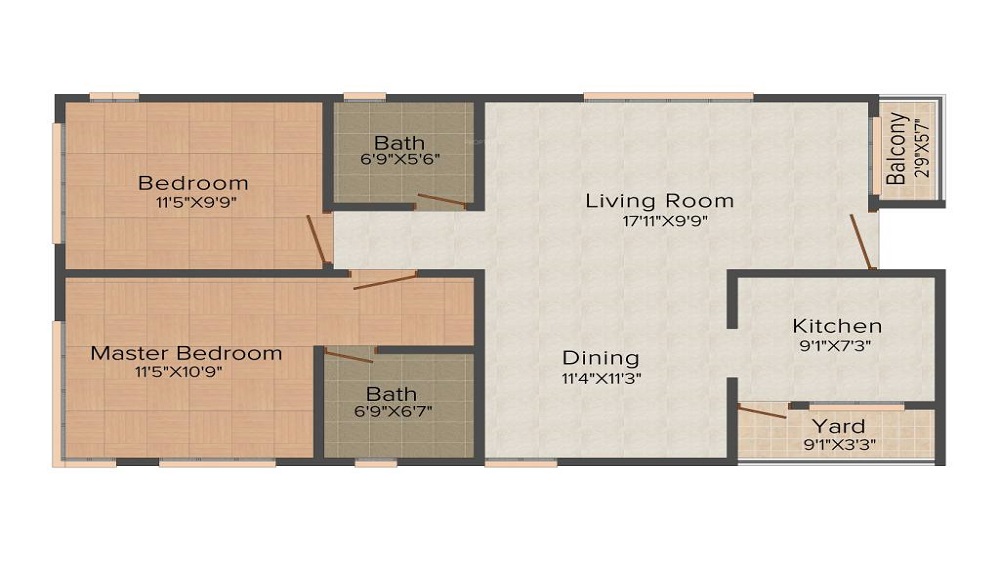 Sunway Neville Floor Plan