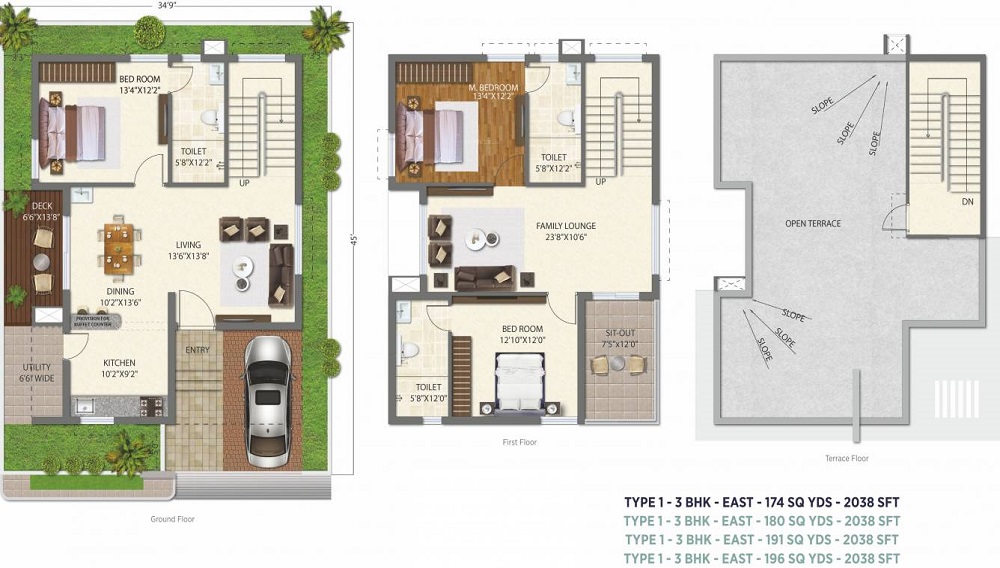 Ramky The Huddle Floor Plan
