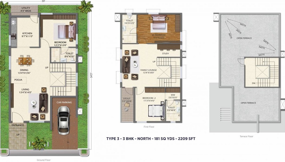 Ramky The Huddle Floor Plan
