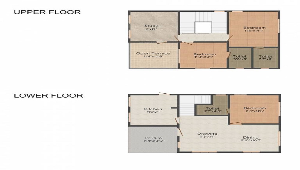 Modi Harmony Homes Floor Plan