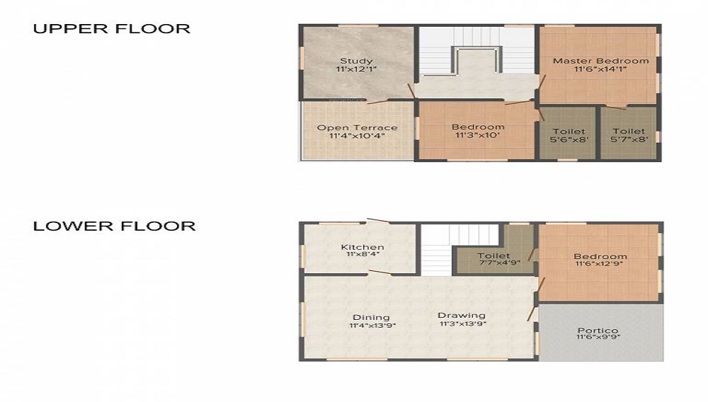 Modi Harmony Homes Floor Plan
