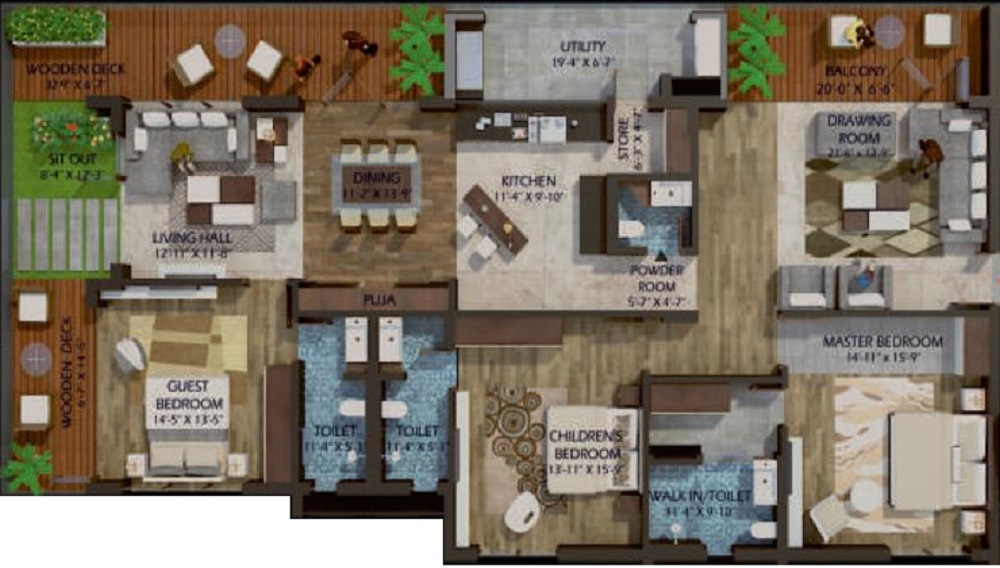 Phoenix Halcyon Floor Plan