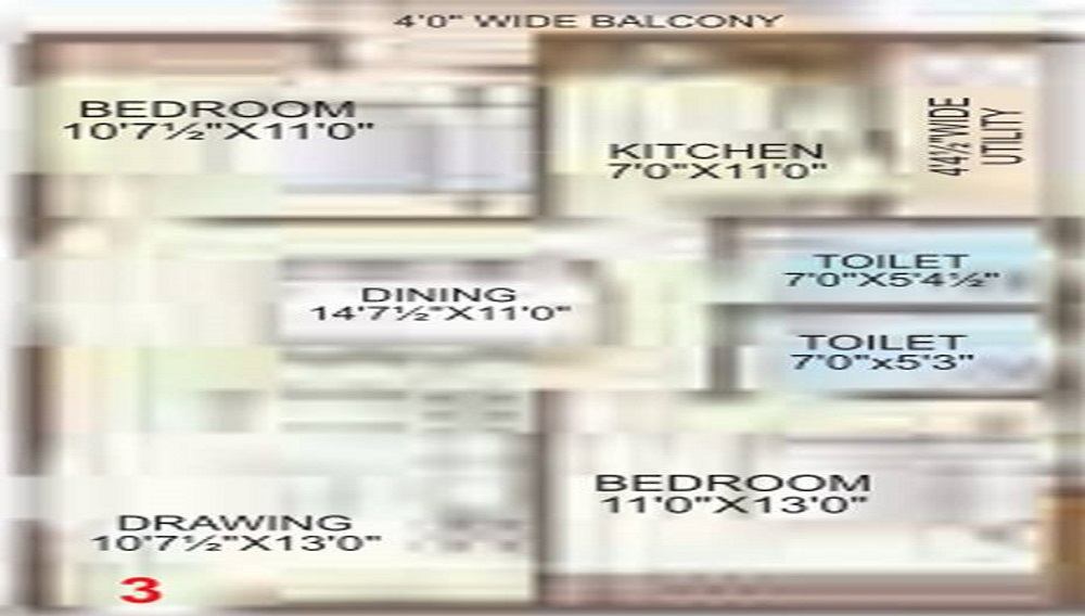 TNR Sulakshana Floor Plan