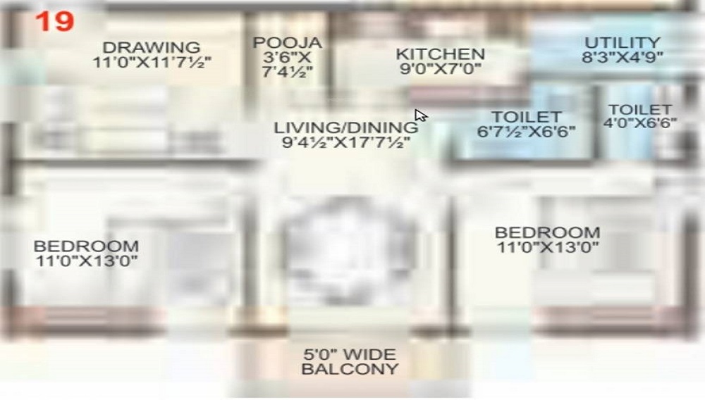 TNR Sulakshana Floor Plan