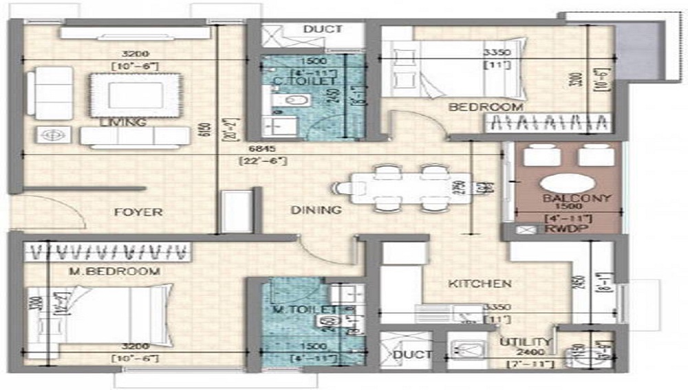 BSCPL Bollineni Bion Floor Plan