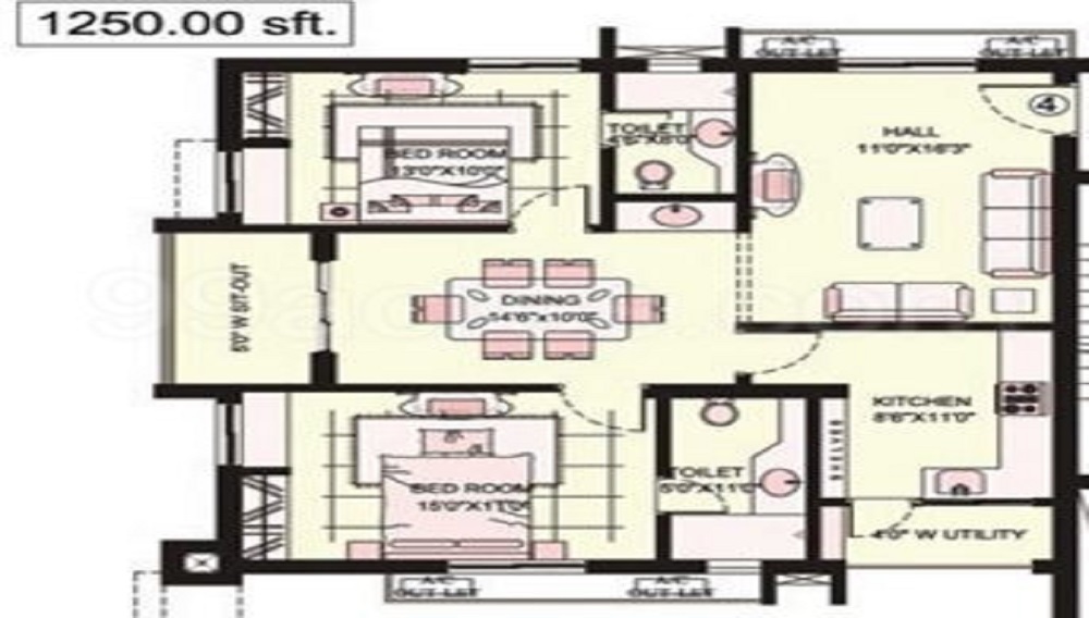 Giridhari Executive Park Floor Plan
