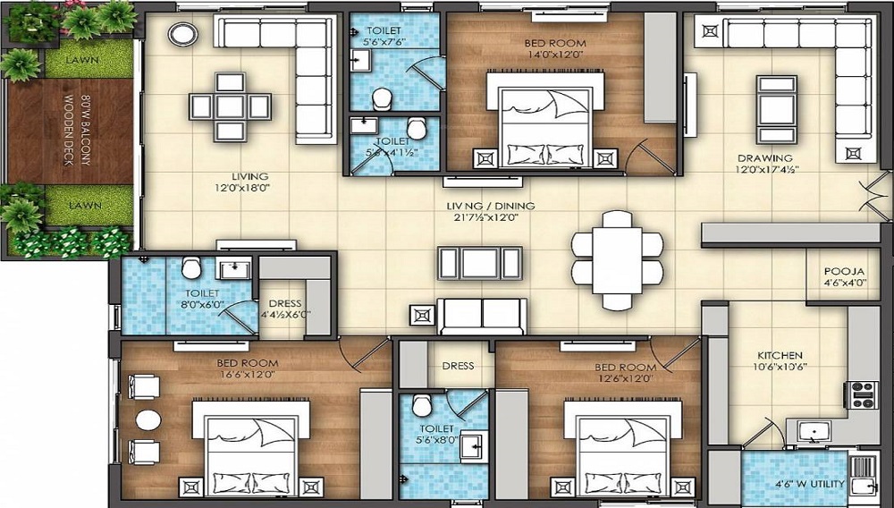 Omsree Signet Floor Plan