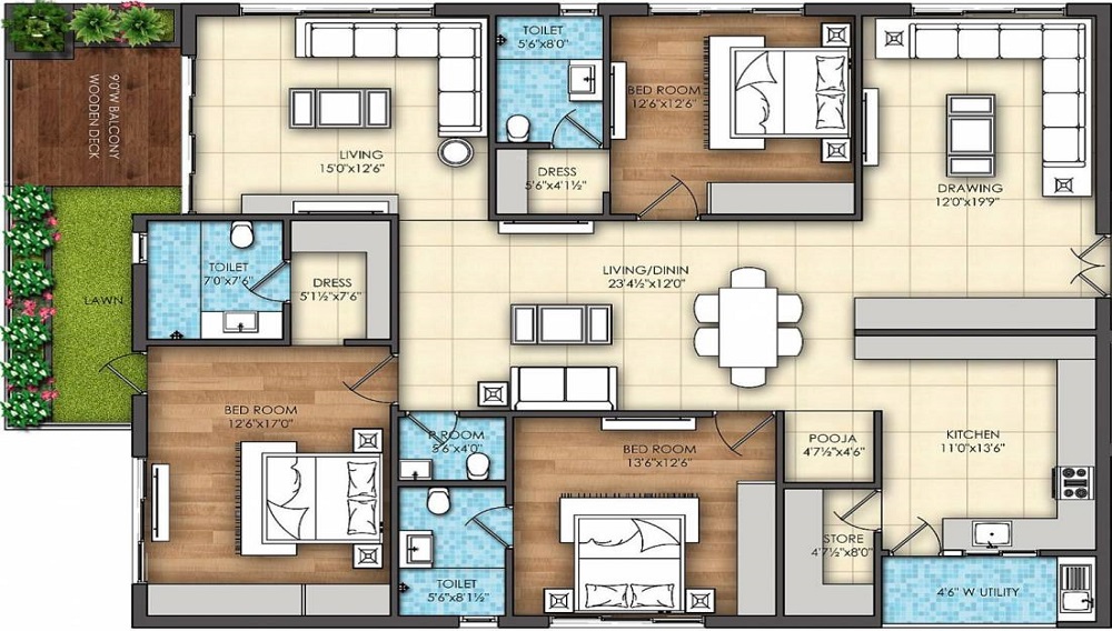Omsree Signet Floor Plan