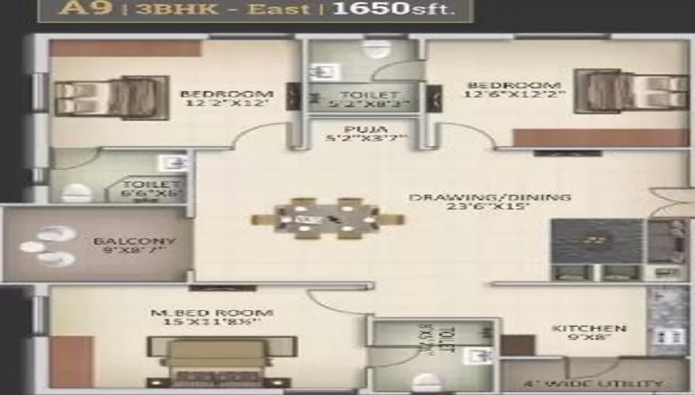 Saanvee Civitas Floor Plan