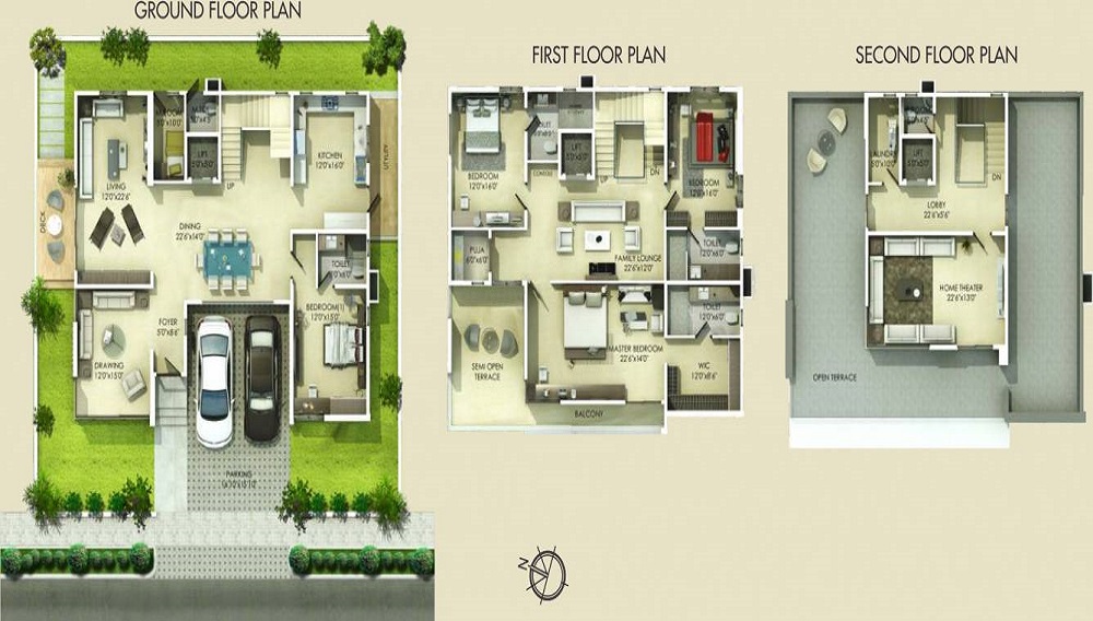 Poulomi Aristos Floor Plan