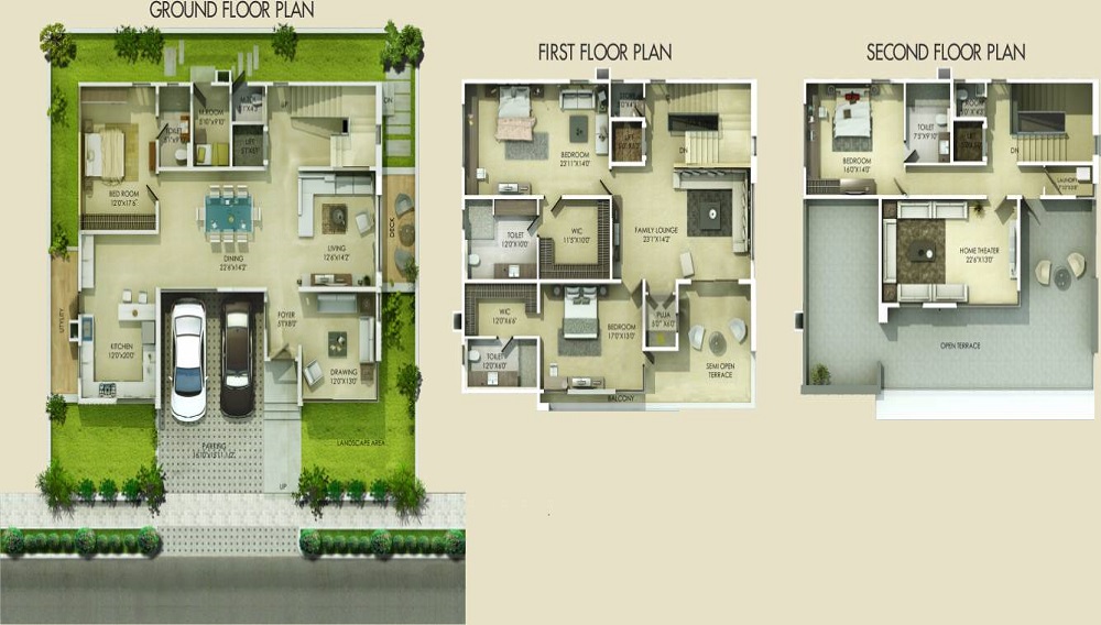 Poulomi Aristos Floor Plan