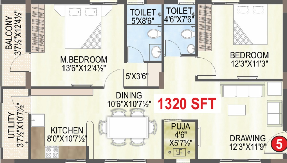 EIPL Skyila Floor Plan