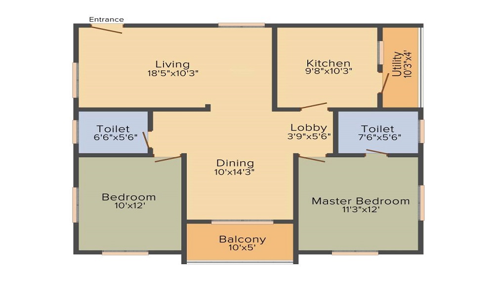 Lahari Harivillu Floor Plan
