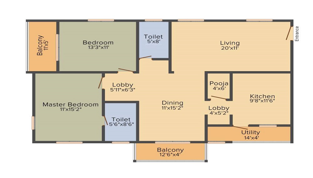 Lahari Harivillu Floor Plan