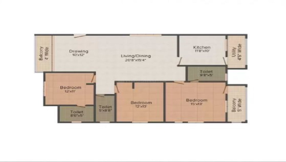 SMR Vinay Symphony Floor Plan