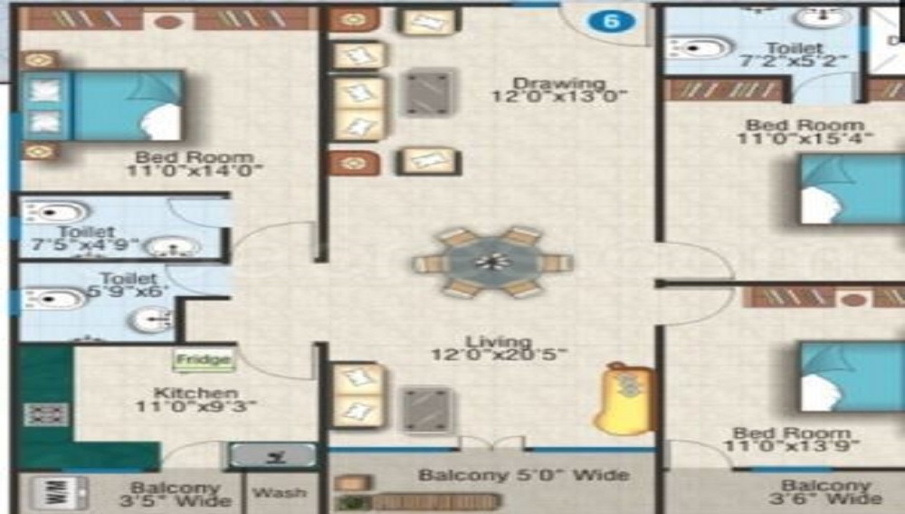 MAK Castle Floor Plan