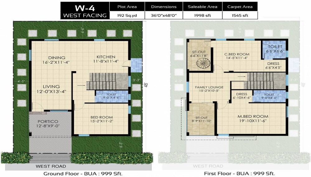 Praneeth Pranav Leaf Floor Plan