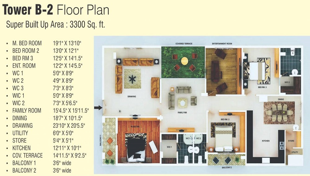Dream Valencia Floor Plan