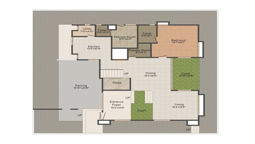 Legend Ocarina Floor Plan