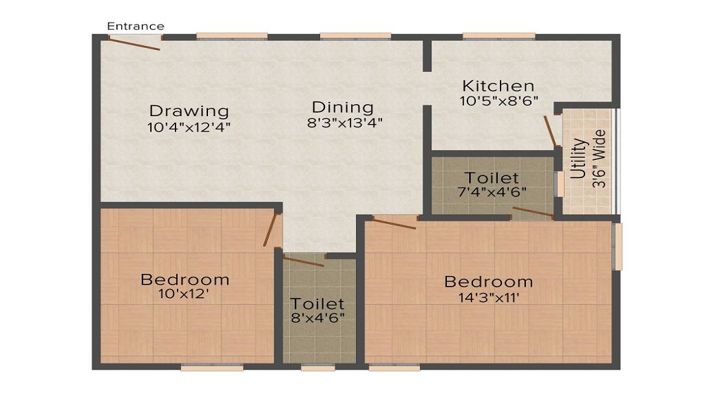 Transcon Lakshmi Narasimha Residency Floor Plan