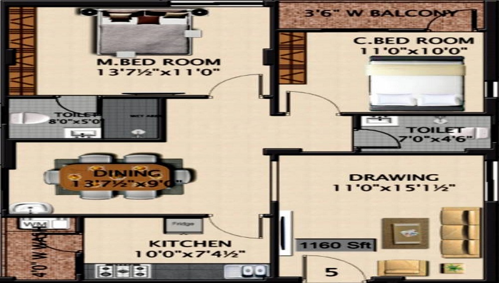 Technopolis Solitaire Swamy Floor Plan