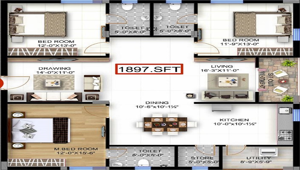 PVR Bhuvi Floor Plan