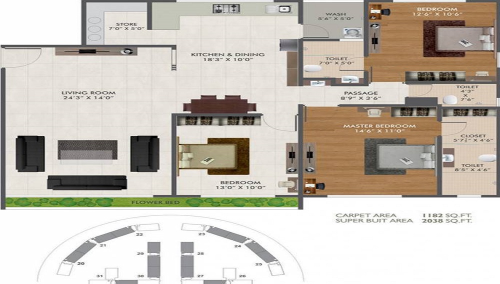Green City Gold Floor Plan