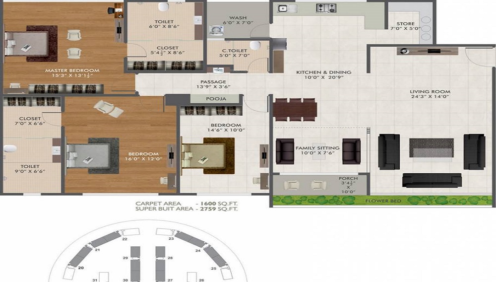 Green City Gold Floor Plan