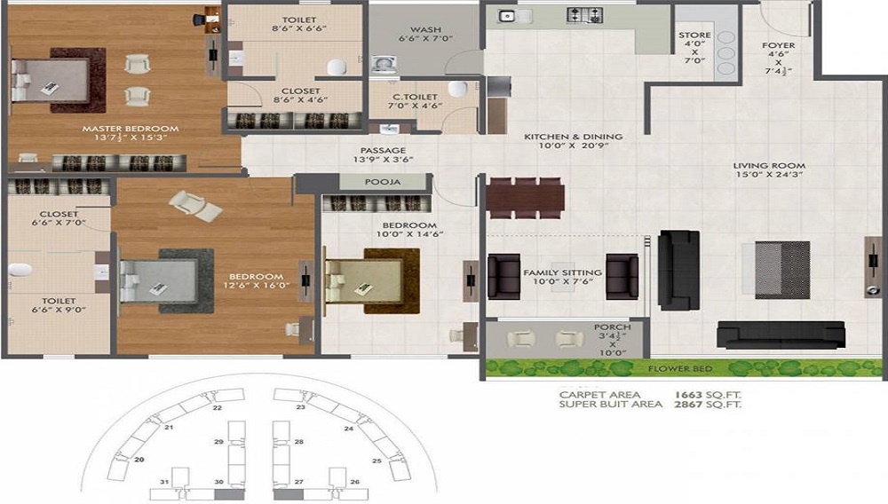 Green City Gold Floor Plan