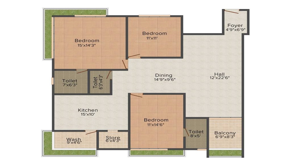 Raghuvir Star Galaxy Floor Plan