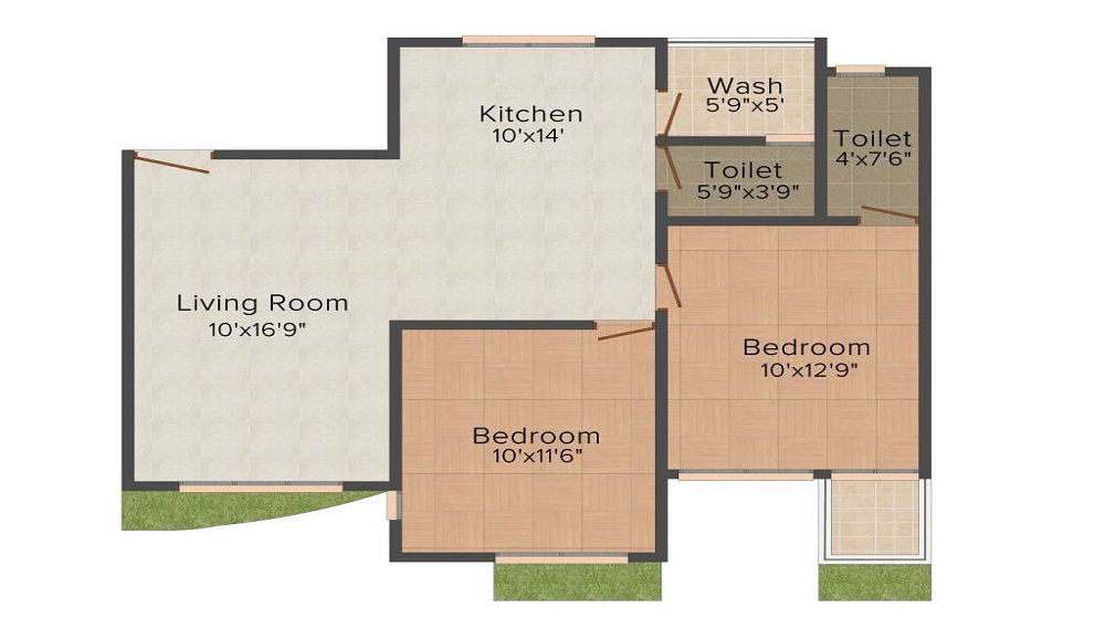 Raghuvir Saffron Floor Plan