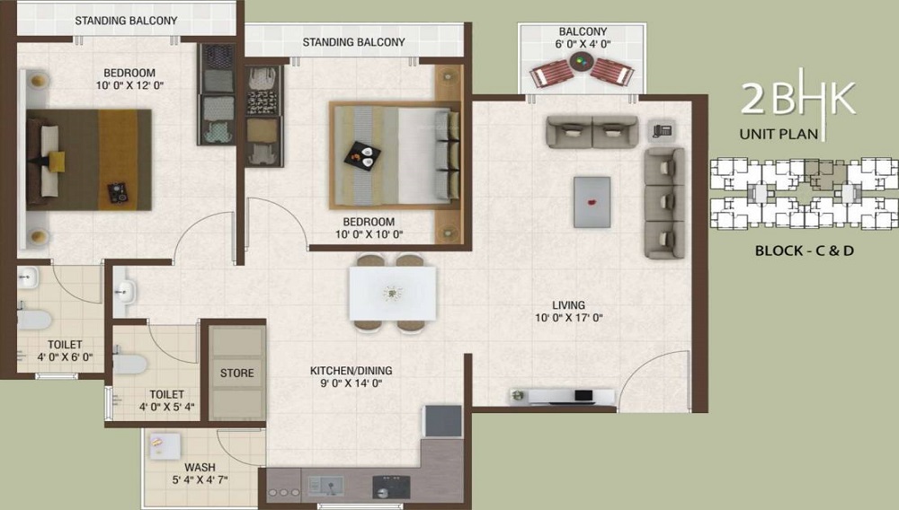 Rajhans Platinum Residency Floor Plan