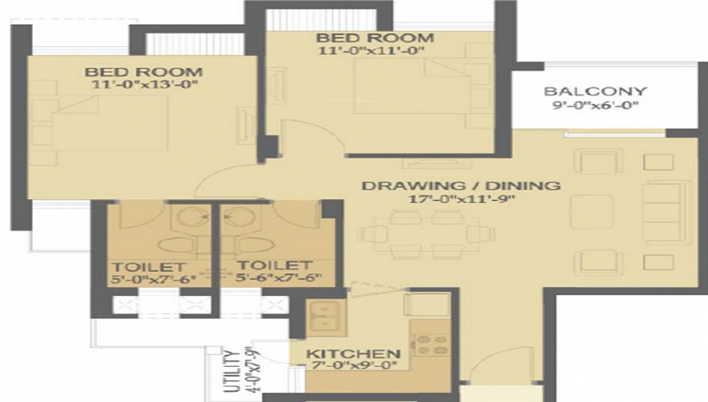 Hero Haridwar Greens Floor Plan