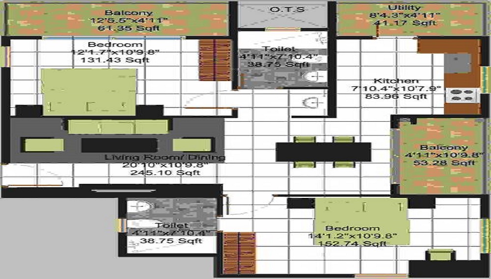 Chalukya Ranka Stelo Floor Plan