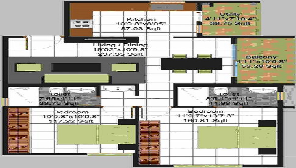 Chalukya Ranka Stelo Floor Plan