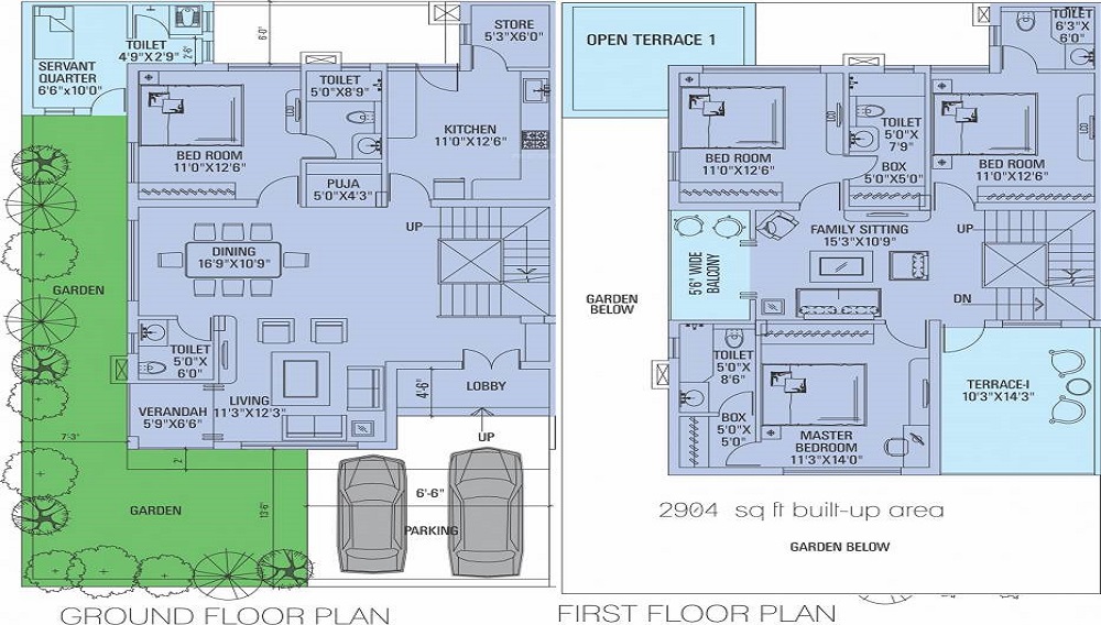 Siddha Aangan Floor Plan
