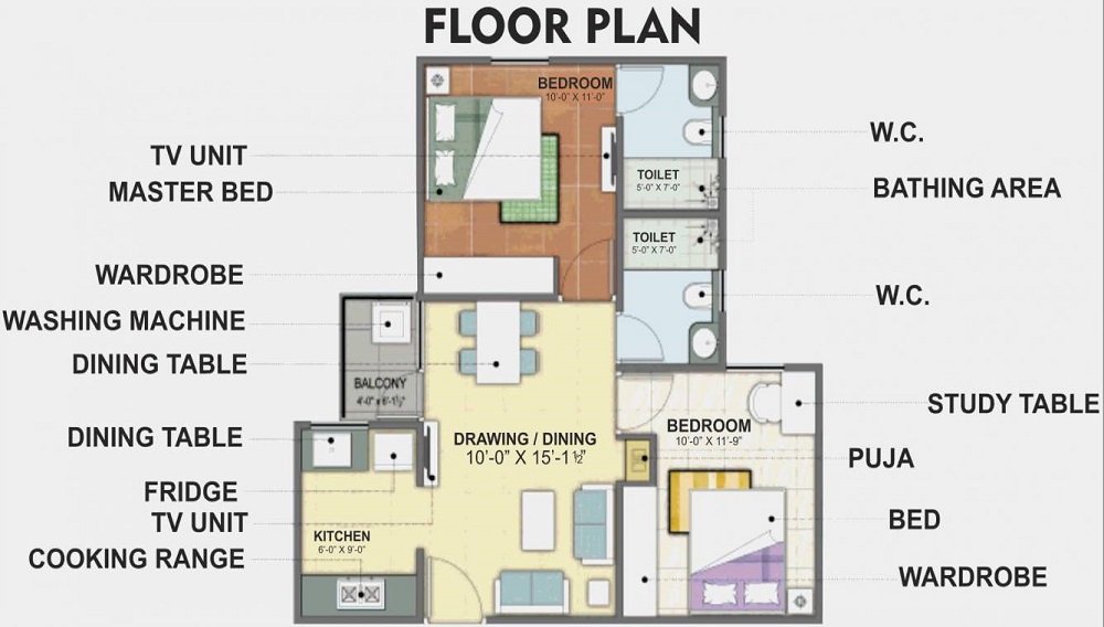 Mojika Ultima Floor Plan
