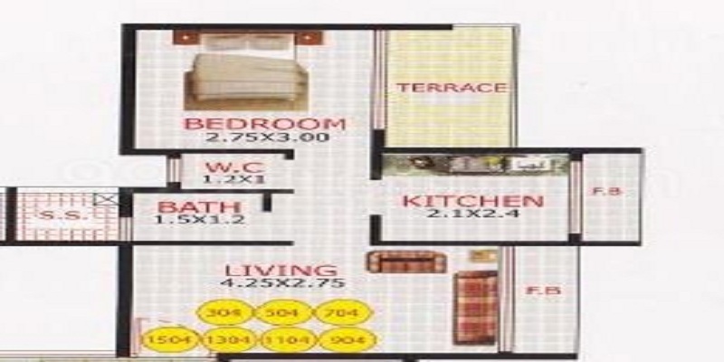 RD Parvati Heights Floor Plan