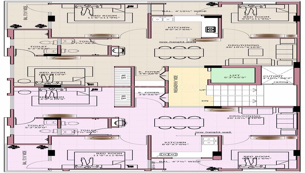 Tirupati Eeti Shubh Floor Plan