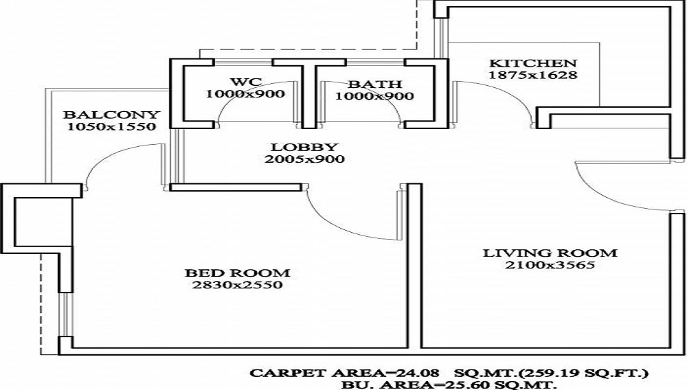 Uday Nand Ganv II Floor Plan